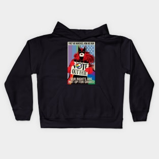 Nasty Bat Woman Kids Hoodie